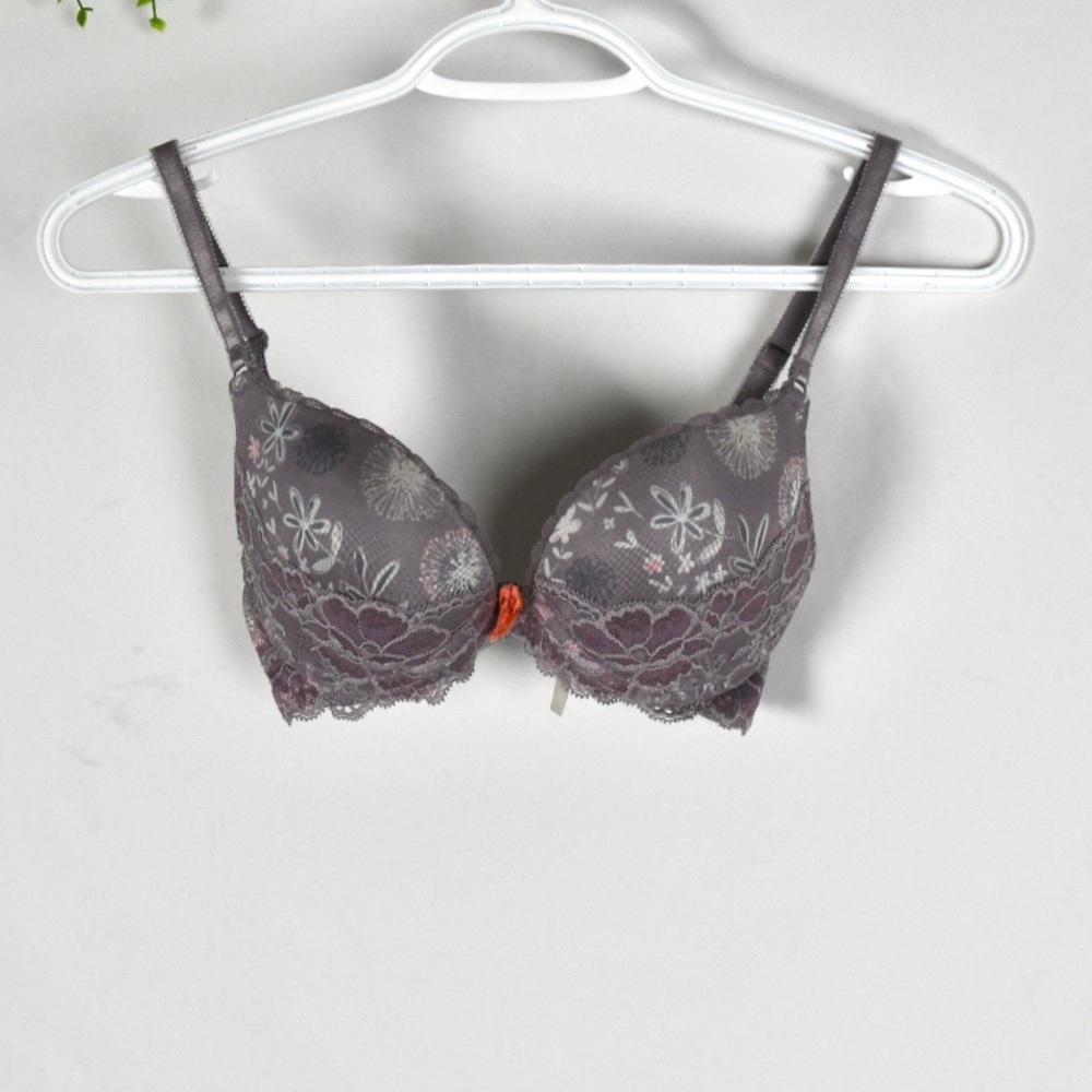 32B Adore Me Floral Lace Bra